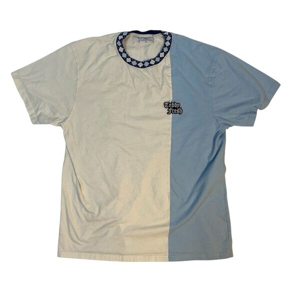 Teddy Fresh Mens XL Colorblock T Shirt - Picture 1 of 7
